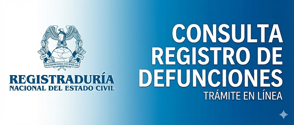Consulta de defunciones - Registraduría Nacional del Estado Civil